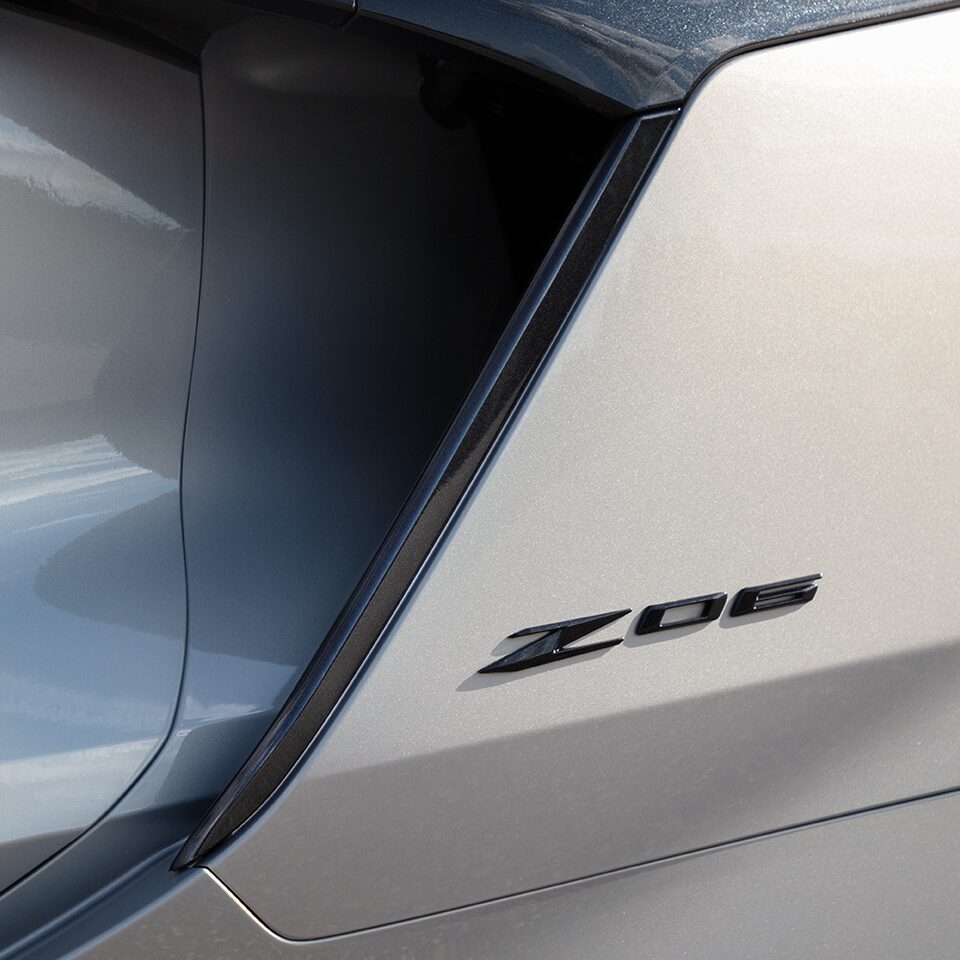 The Iconic Z06 Badging of the Corvette