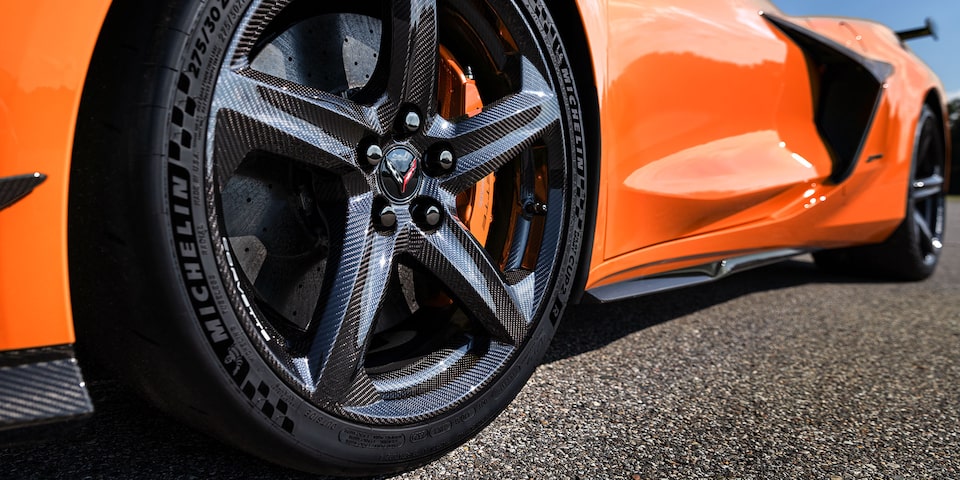 The Standard 6-Piston Front Brakes of the 2024 Corvette Z06