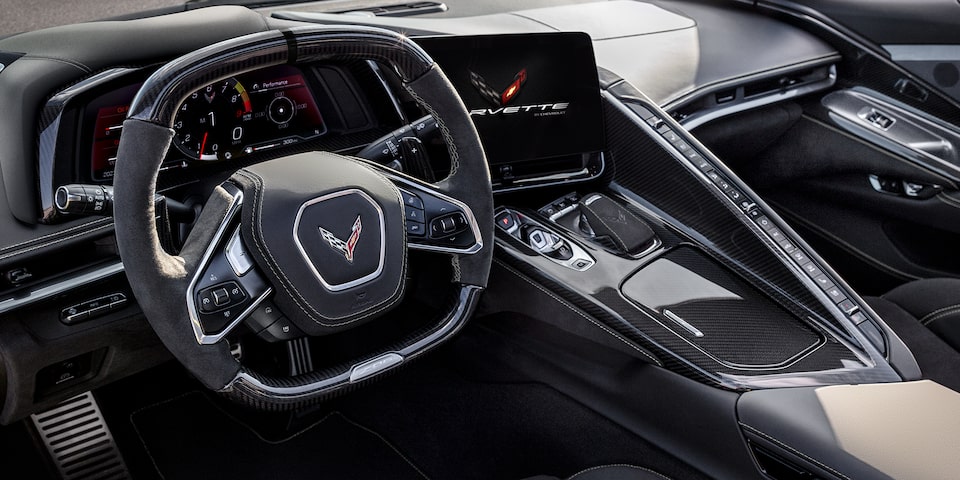 The Technology & Driver Focused Interior of the Corvette Z06
