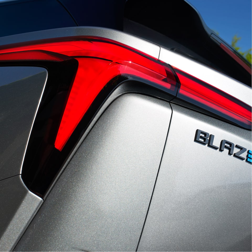 Blazer EV Rear Taillamp and Badging