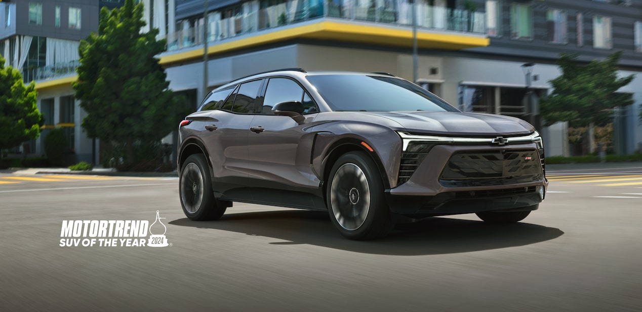 Chevy Blazer EV Wins Motortrend SUV of the Year