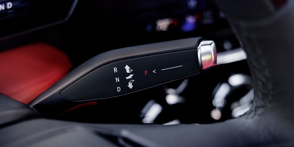 The Ergonomic Gear Shifter of the 2024 Chevy Blazer EV 