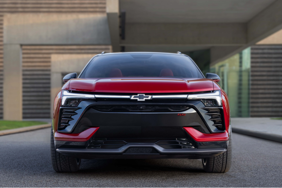 The Sleek Front-End of the 2024 Chevy Blazer EV 