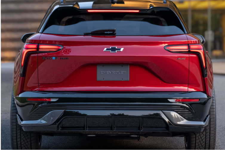 The Sleek Rear-End Design of the 2024 Chevy Blazer EV