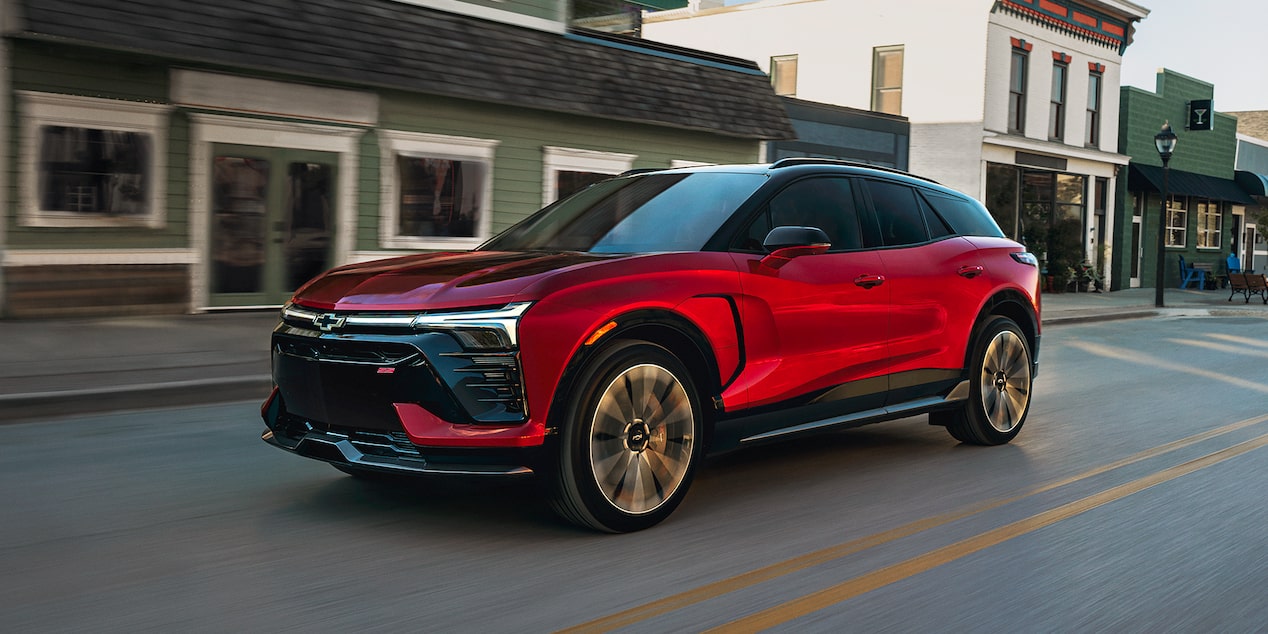 2024 Chevrolet All-Electric Blazer EV side profile