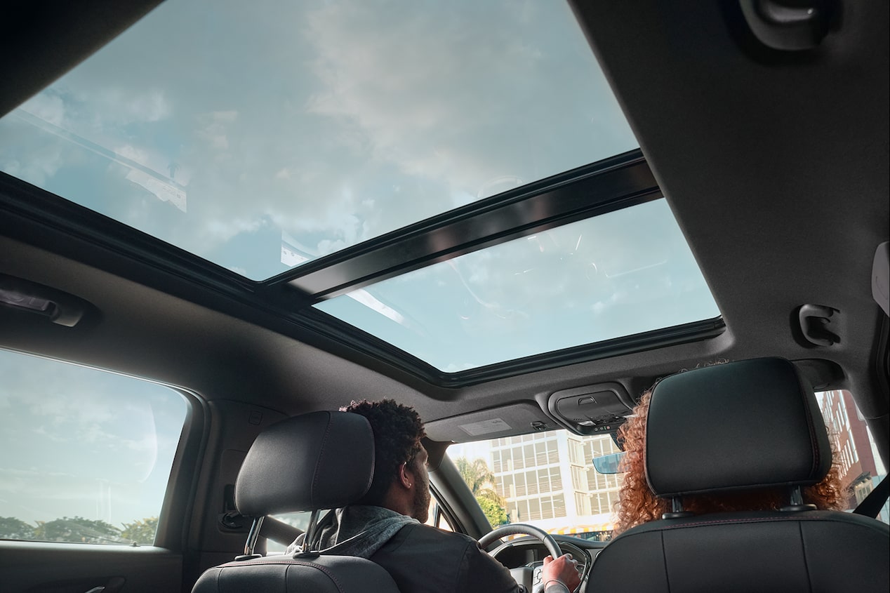 View of the Moonroof in a 2024 Chevrolet Blazer SUV