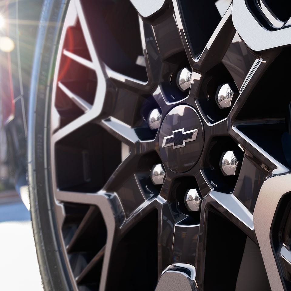 Closeup of the Wheel on a 2024 Chevrolet Blazer SUV