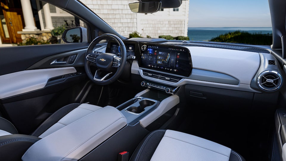 2024 Equinox EV Interior Cabin Shot