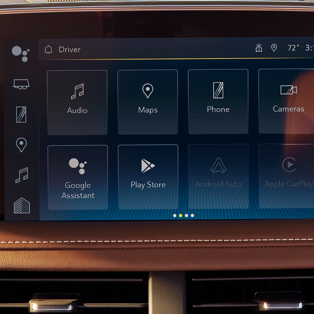 Sistema de infoentretenimiento de 10.2" en diagonal disponible en la Chevy Suburban 2024