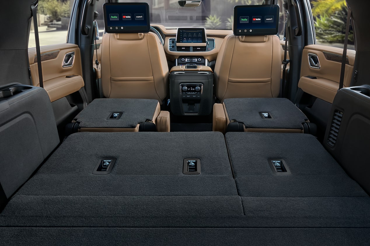 Volumen de carga espacioso del modelo 24. Chevy Suburban