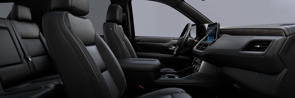JET BLACK LEATHER-APPOINTED