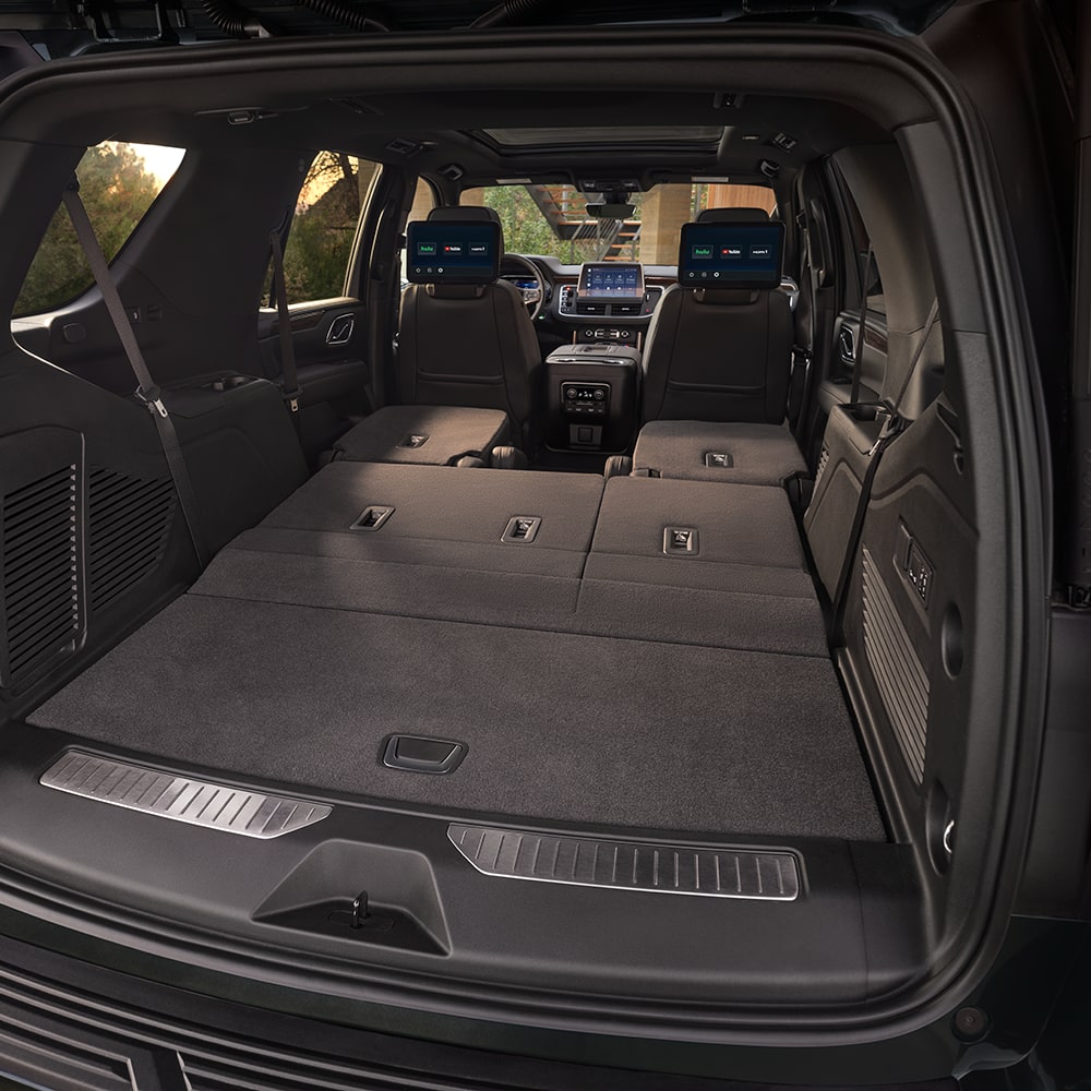 2024 Chevy Tahoe Interior Cargo Volume With Rear Seats Down