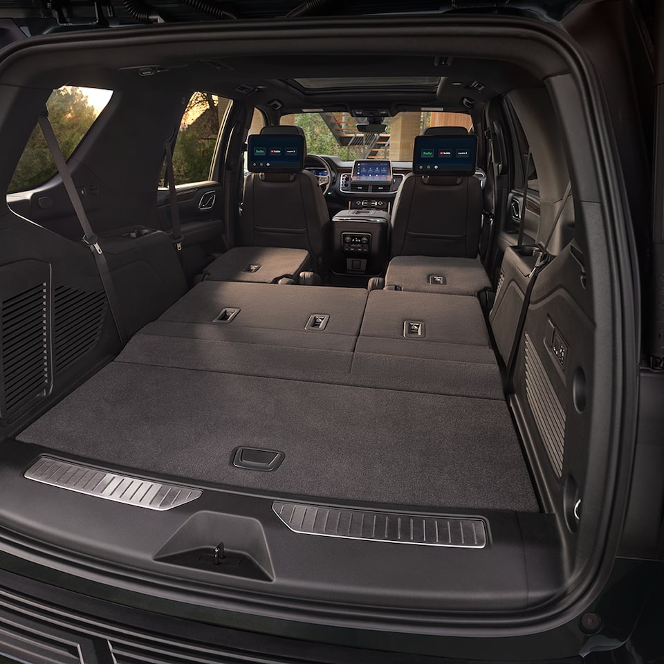 2024 Chevy Tahoe Interior Cargo Volume With Rear Seats Down