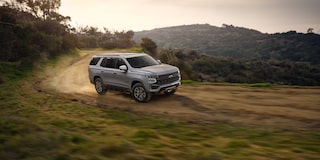 The 2024 Chevy Tahoe Driving On Off-Road Terrain