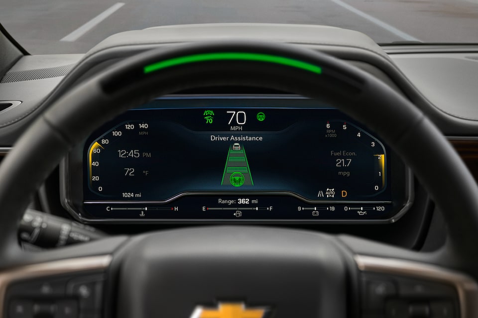 Super Cruise in the MY24 Chevy Tahoe