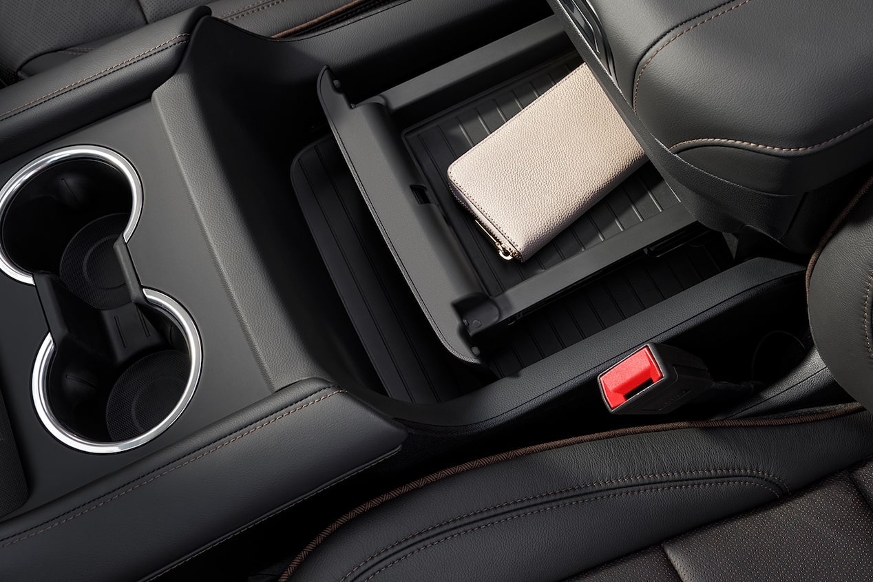 2024 Chevrolet Tahoe Full-Size SUV Interior View of Center Console Storage