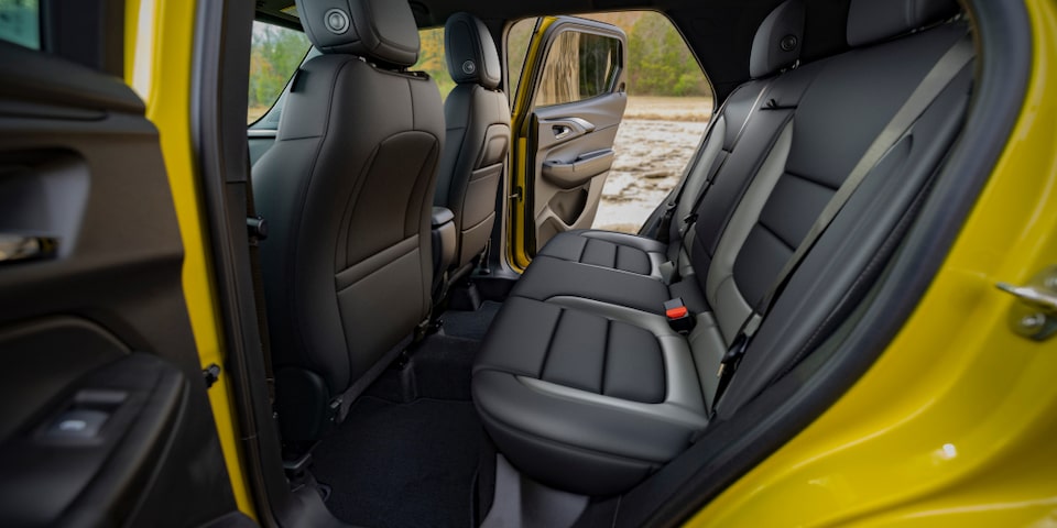 The Roomy Back Seating of the Trailblazer