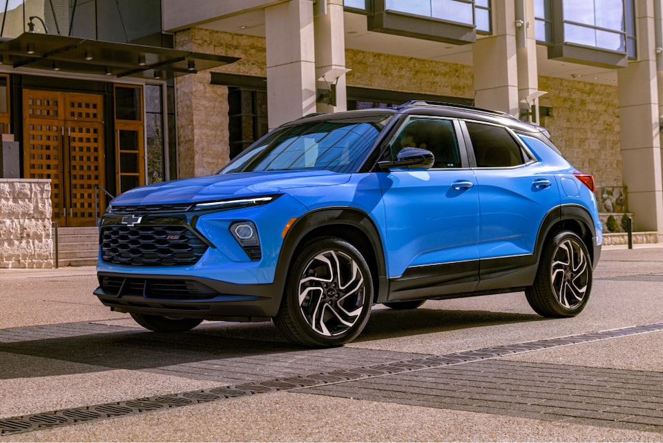 The 2024 Trailblazer Parked in the City
