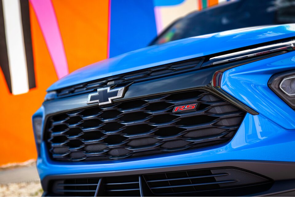 The Impressively Designed Grille and Fascia of the 2024 Trailblazer RS
