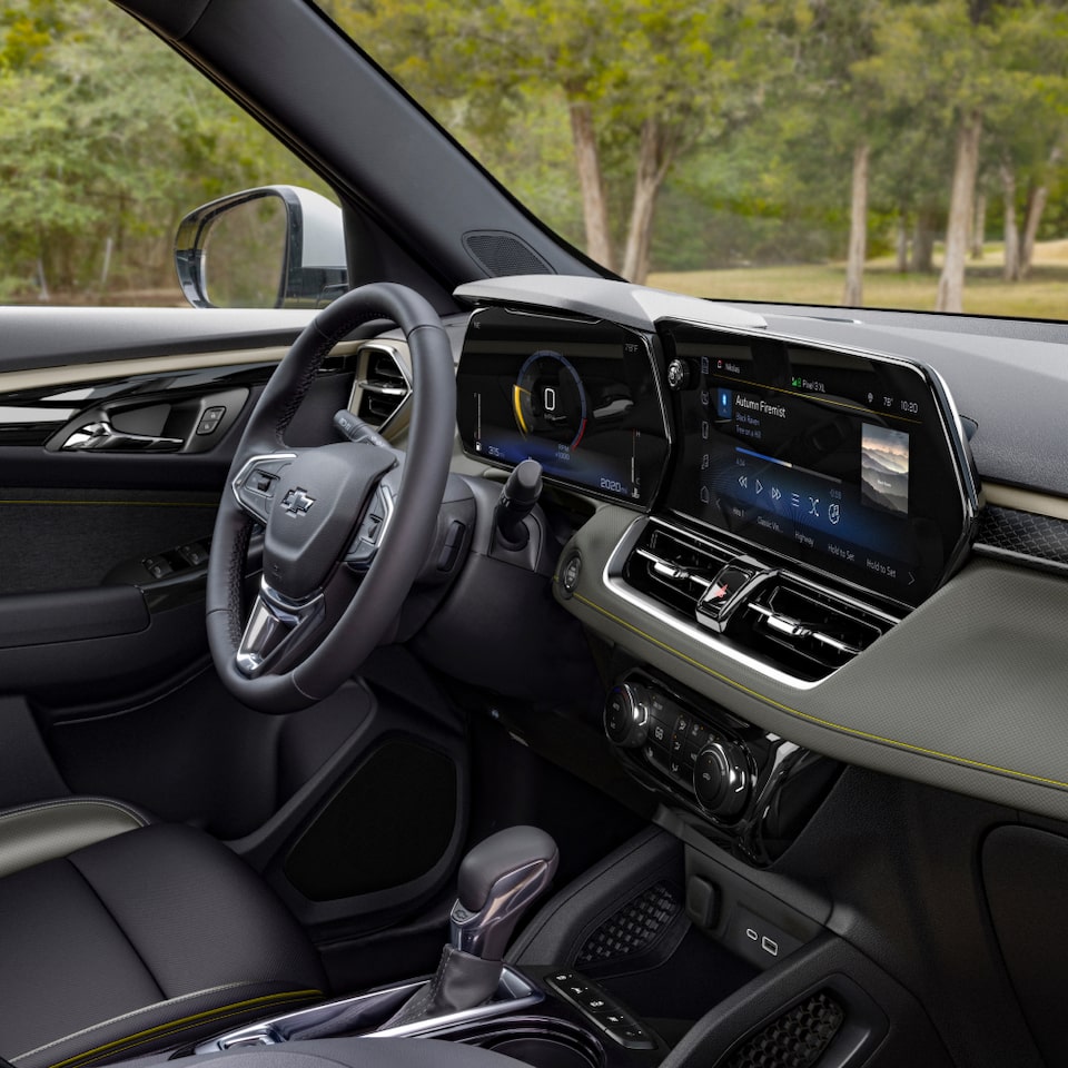 The Technologically Advanced Interior of the 2024 Trailblazer