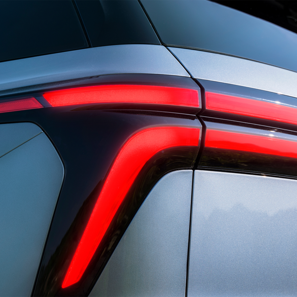 Rear Tail Light on the 2024 Chevy Traverse