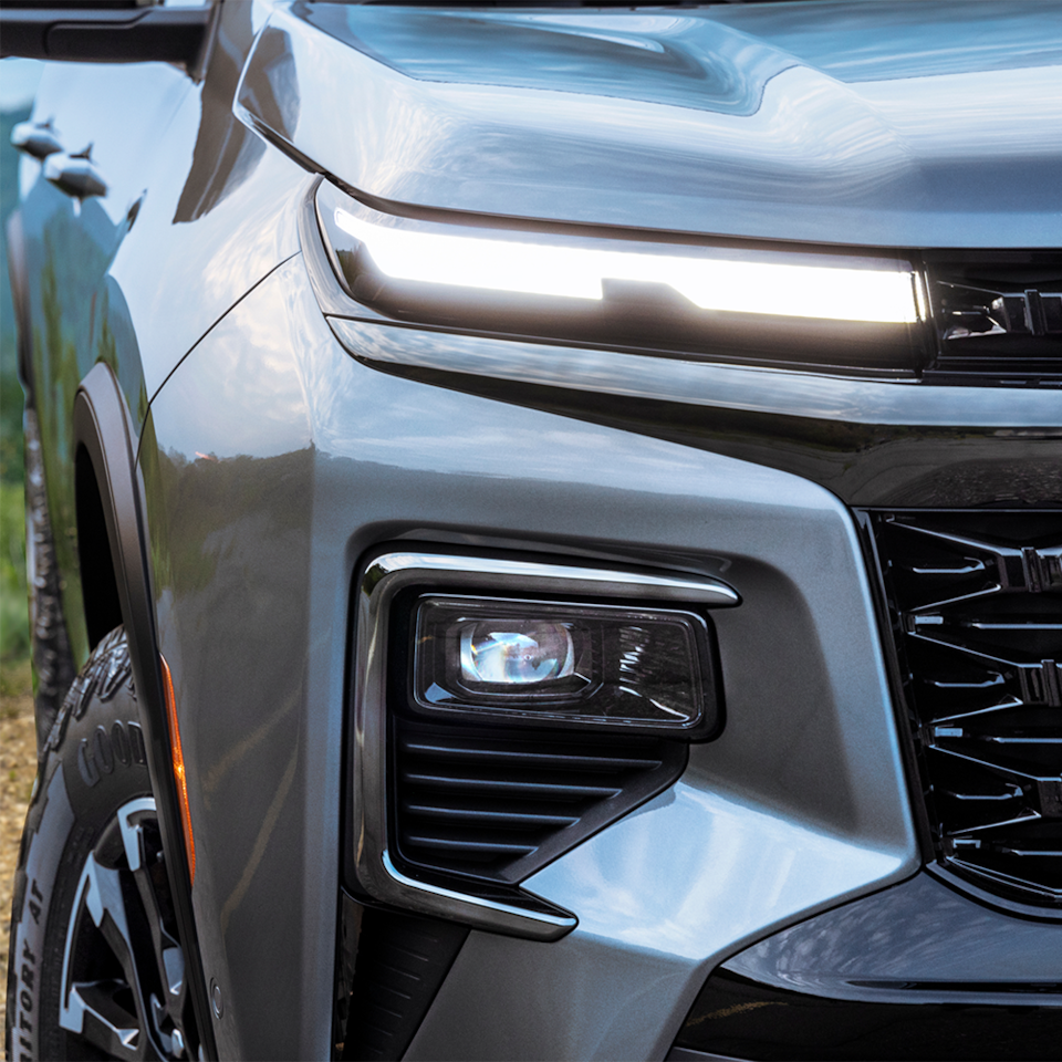 Front Headlight on the 2024 Chevy Traverse