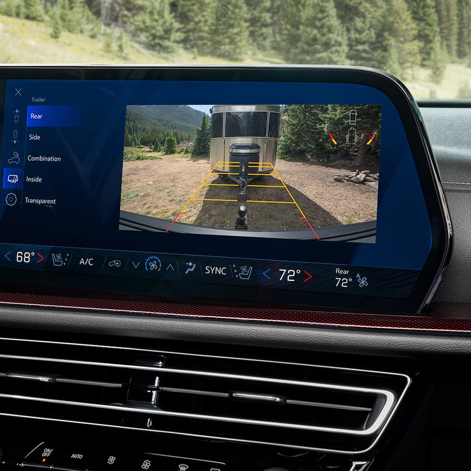 Pantalla de la cámara trasera de respaldo de la Chevy Traverse 2024