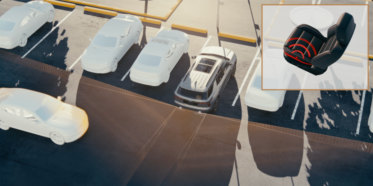 Asiento con alerta de seguridad de la Chevy Traverse 2024