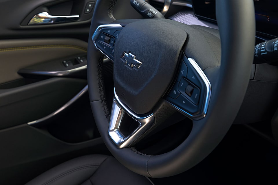 Driver POV of Controls in the Chevy 2024 Trax