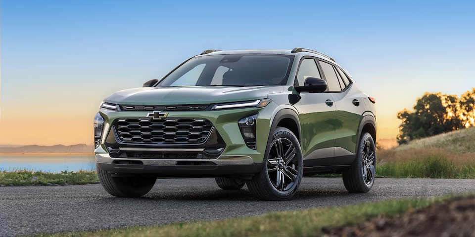 2024 Chevy Trax Masthead With Front-End and Sunset