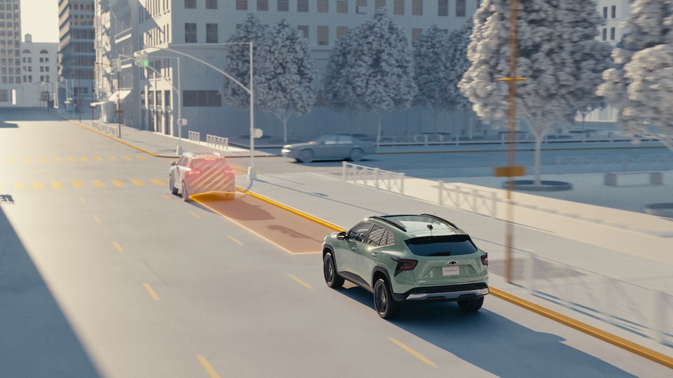 Chevy Trax Forward Collision Alert Infographic