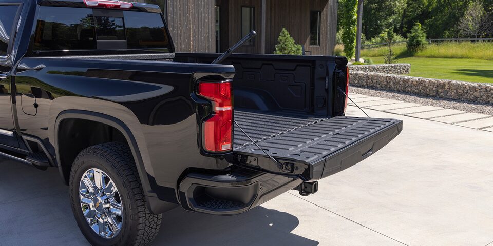 The Durabed of the Black 2024 Silverado HD