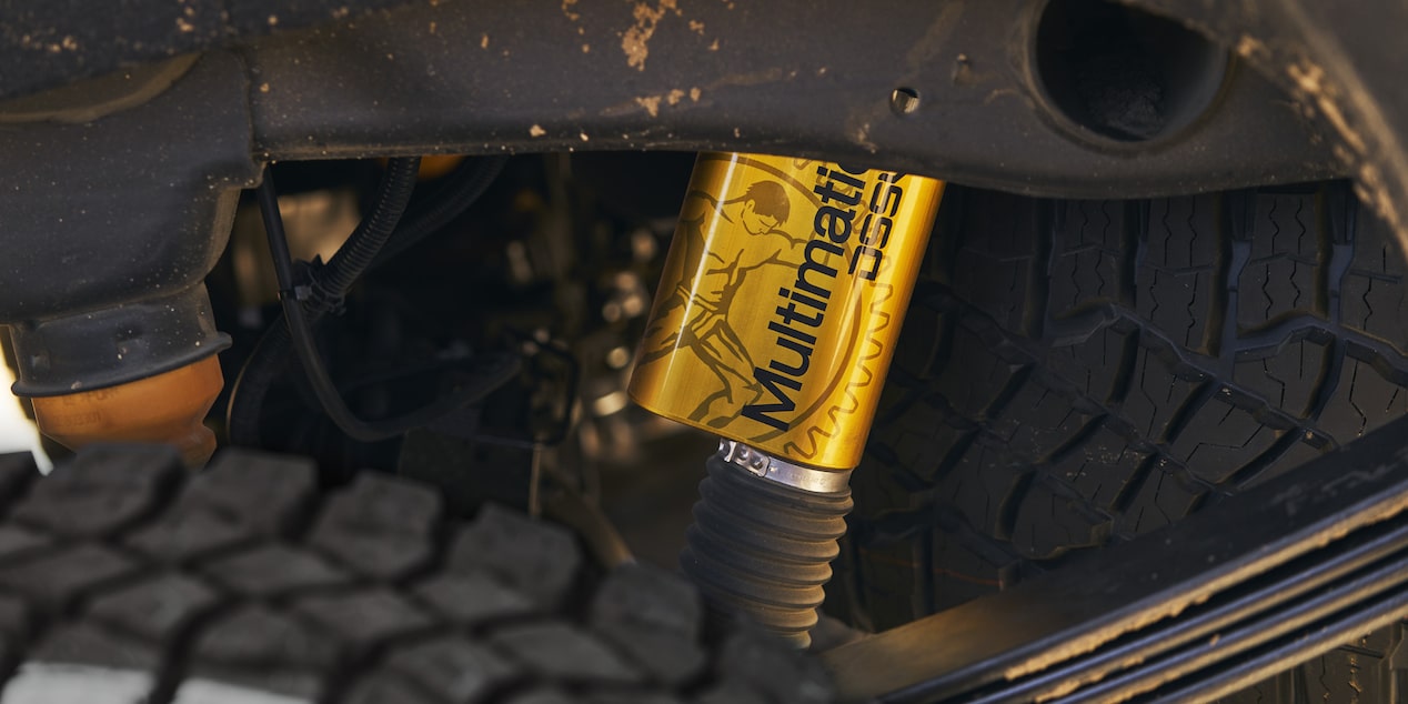 Close Up of Multimatic DSSV Dampers