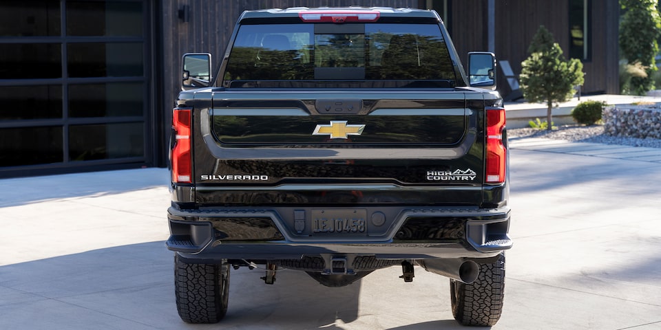 The Rear of the 2024 Silverado HD