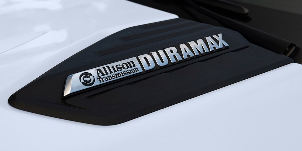 Duramax Badging of 2024 Silverado HD