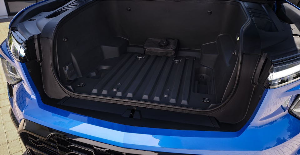 Front Interior Cargo Space Under The Hood Of The 2024 Silverado EV