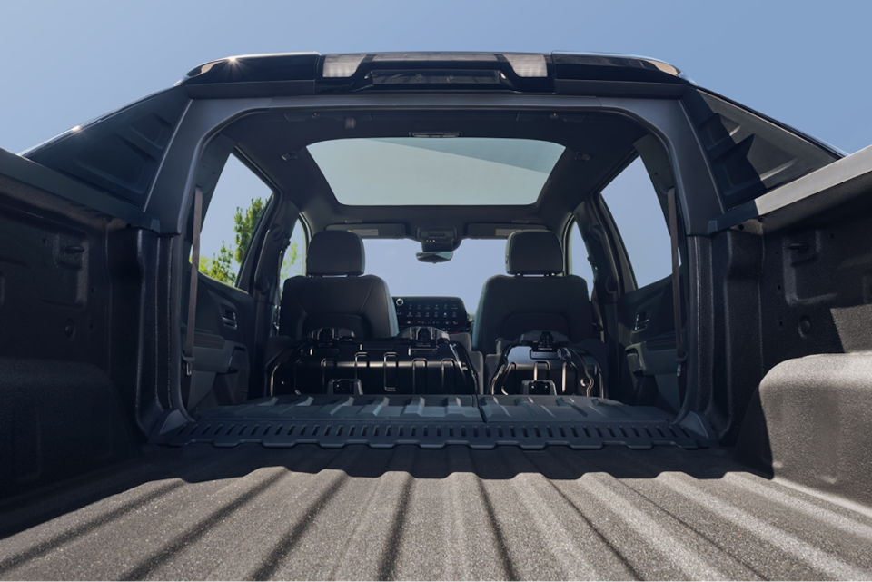 The Spacious Truck Bed of the Silverado EV 