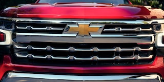 2024 Chevrolet Silverado 1500 Close up Front Grille View