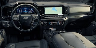 2024 Chevrolet Silverado 1500 Interior View of Steering Wheel & Dashboard