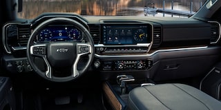 2026 Chevrolet Silverado 1500 Interior View of Steering Wheel & Dashboard