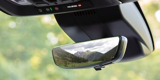 Close up of Interior Rear View Mirror