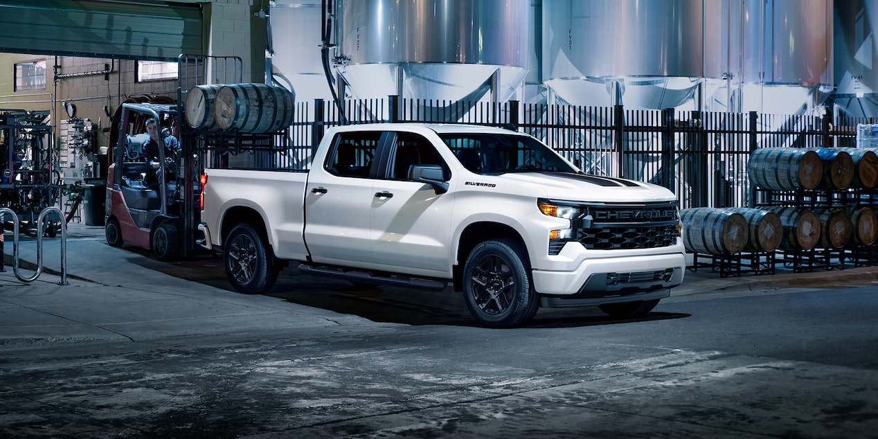The Chevrolet Silverado Towing Work Equipment