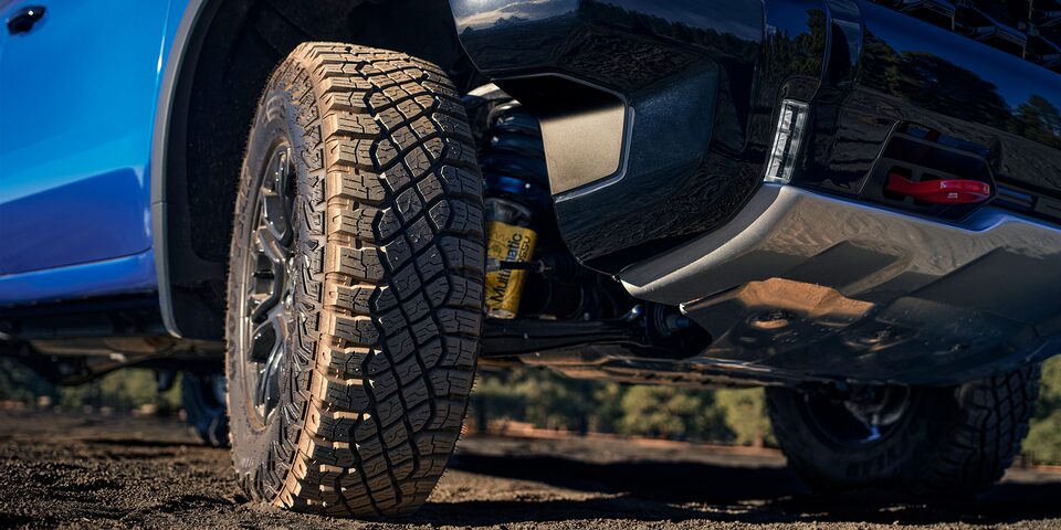 Worms-Eye View of the Silverado's Reinforced Chassis