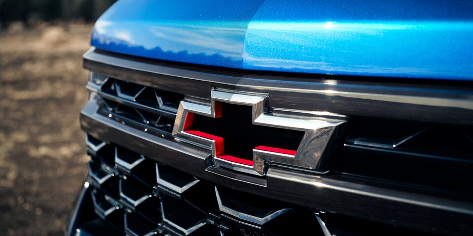 2024 Chevrolet Silverado Pickup Truck Exterior Close-up of Grille