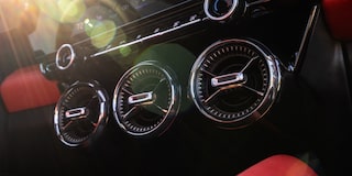 Close-up of the AC Unit for the 2025 Chevy Blazer EV