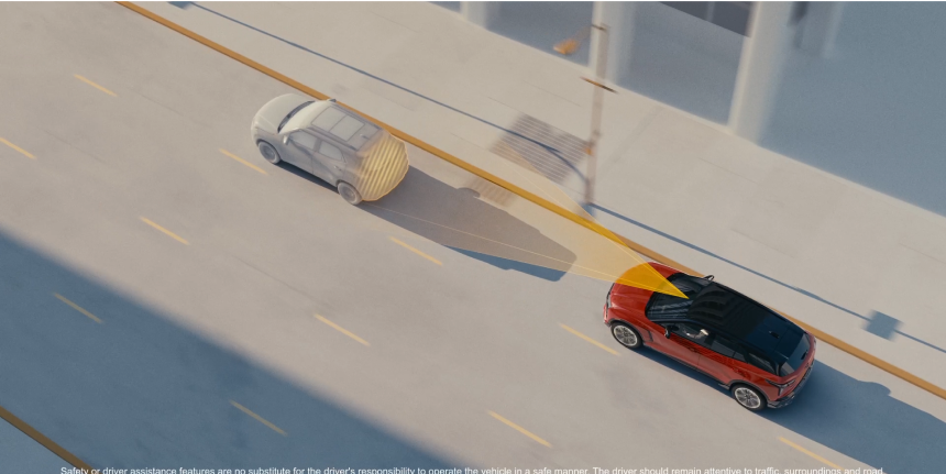 Chevy Blazer EV Following Distance Alert Infographic