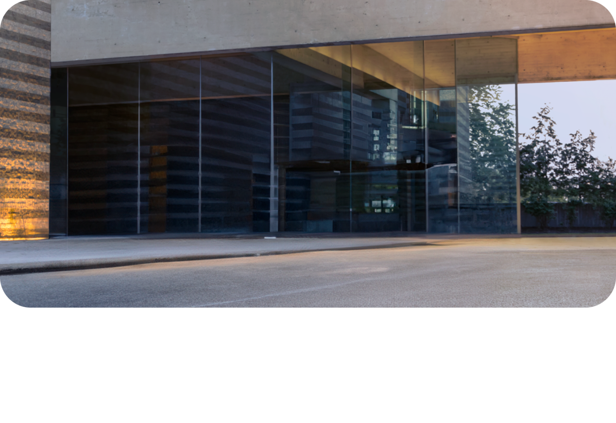 2025 Blazer EV SS in Front of Modern Building