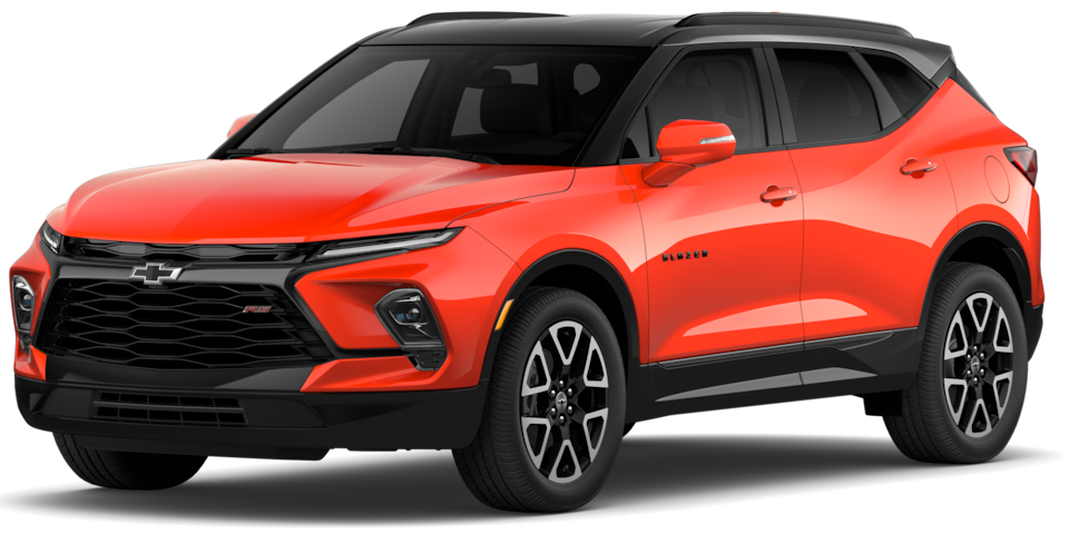 2025 Blazer in New Habanero Orange Color