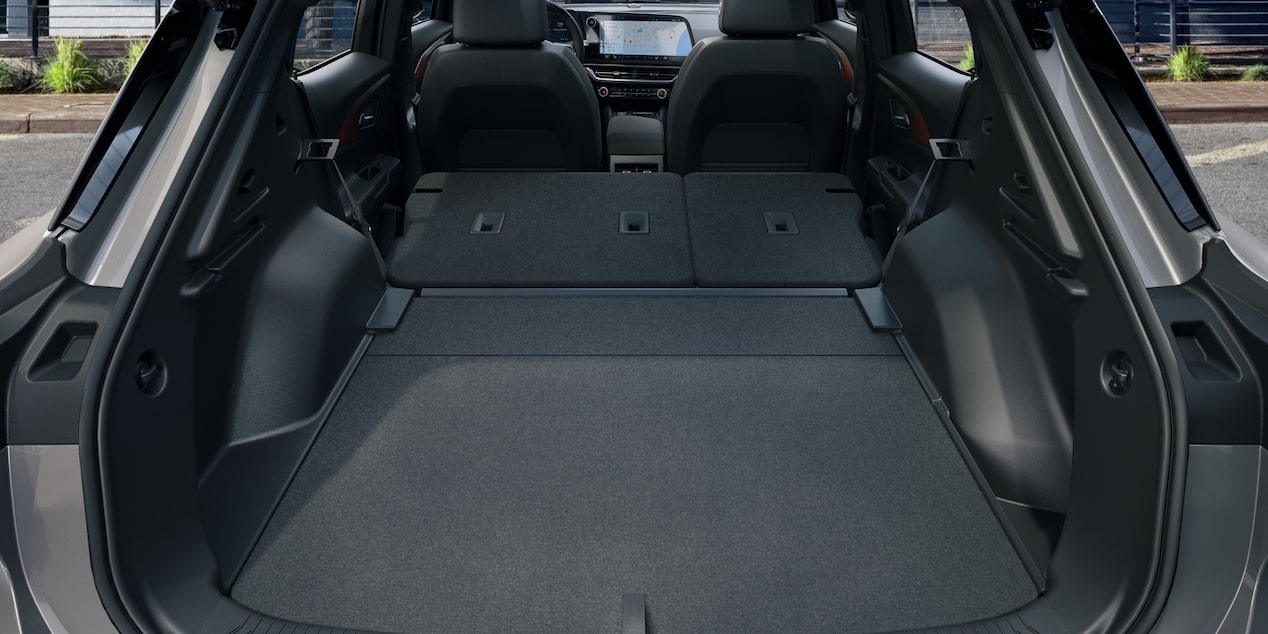 Eye Level View of the Full Trunk of the 2025 Chevy Equinox EV