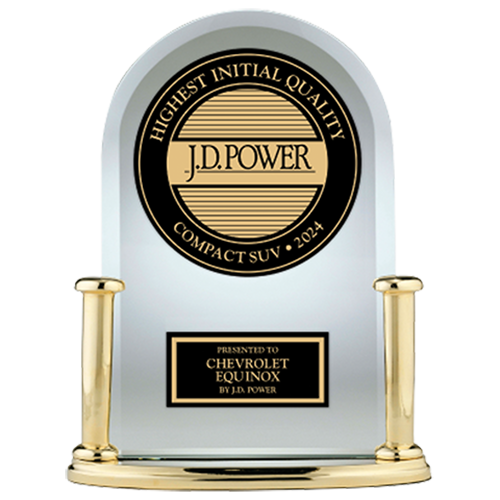 An Image of a JD Power IQS Trophy